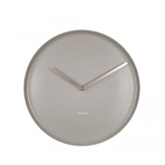 Nástenné hodiny Karlsson Plate KA5786GY, 35 cm